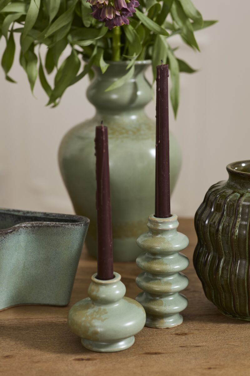 Fern Candleholders